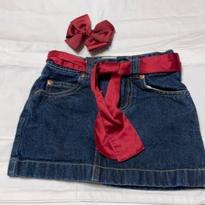 Old navy jean skirt